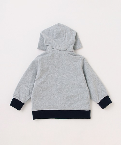 kladskap（クレードスコープ）の「★リバーシブルスタジャン（スタジャン・キッズ・グリーン/ネイビー・120cm/110cm/100cm/90cm/130cm）」の10枚目の写真