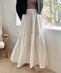 LOWRYS FARM | ラウンドティアードスカート　177924(スカート)