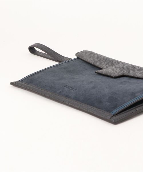 FURLA(フルラ)の「MAN ENEA L POUCH(クラッチバッグ・メンズ・グレー系その他・ONE SIZE)」の2枚目の写真