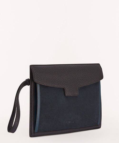 FURLA(フルラ)の「MAN ENEA L POUCH(クラッチバッグ・メンズ・グレー系その他・ONE SIZE)」の9枚目の写真