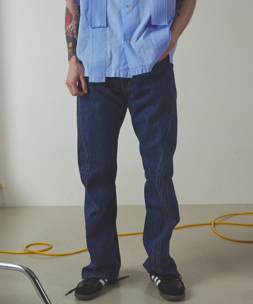 NVRFRGT インディゴ ブルー デニム NVRFRGT（ネヴァーフォーゲット）の「【NVRFRGT/ネヴァーフォー