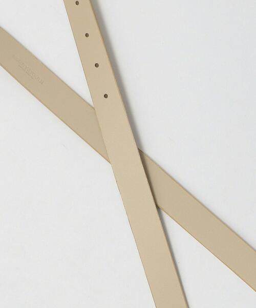 BEAUTY&YOUTH UNITED ARROWS（ビューティーアンドユースユナイテッドアローズ）の「ヌバックレザー ベルト（ベルト・レディース・オフホワイト/ベージュ・FREE）」の4枚目の写真