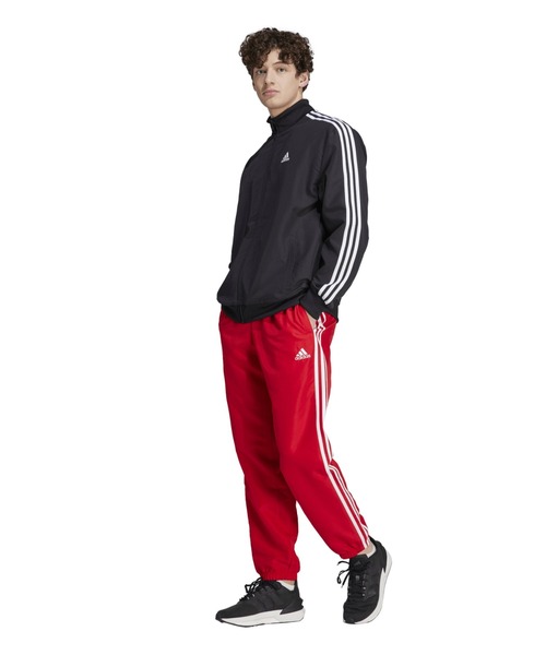 adidas（アディダス）の「アディダス adidas M 3S WV トラックスーツ（ジャージ・メンズ・ブラック×ブラック・3L/LL/M/S/L）」の10枚目の写真