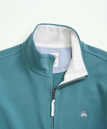 スウェット ハーフジップ モックネック プルオーバー ロングスリーブ GFロゴ ハーフジップ モックネックプル