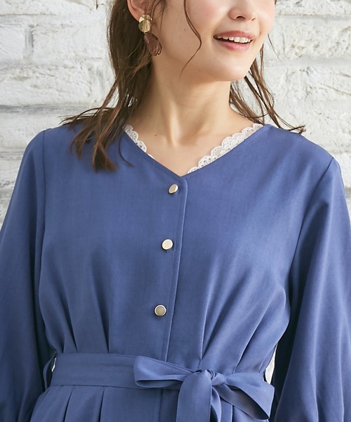 Honeys（ハニーズ）の「２ｗａｙレースタンクトップ（タンクトップ・レディース・ブラック/ミント/ライトグレー/ピンク/ホワイト/ブラウン・S/M/L/LL）」の8枚目の写真