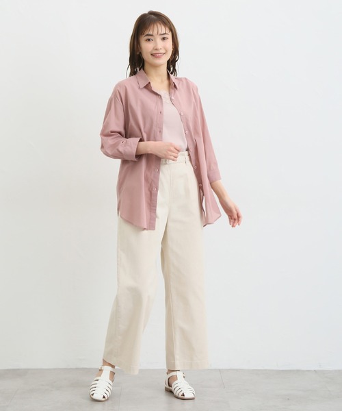 Honeys（ハニーズ）の「２ｗａｙレースタンクトップ（タンクトップ・レディース・ブラック/ミント/ライトグレー/ピンク/ホワイト/ブラウン・S/M/L/LL）」の16枚目の写真