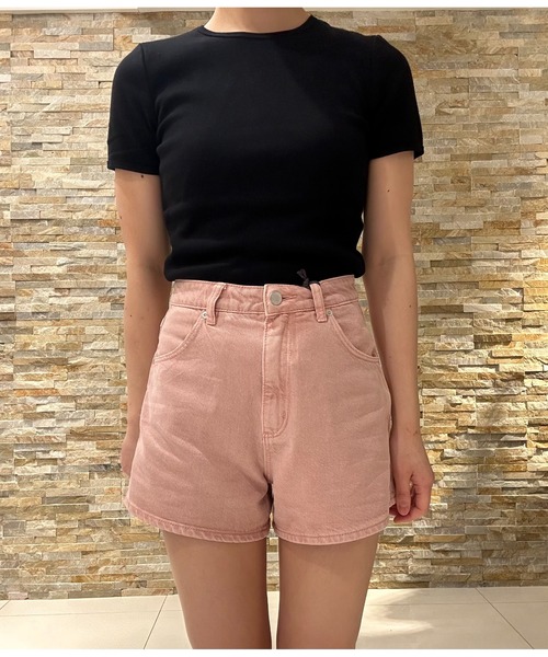 ROLLA'S(ローラス)の「BABY RIB TEE(Tシャツ/カットソー・レディース・ブラック・8/S/10/M/L)」の9枚目の写真