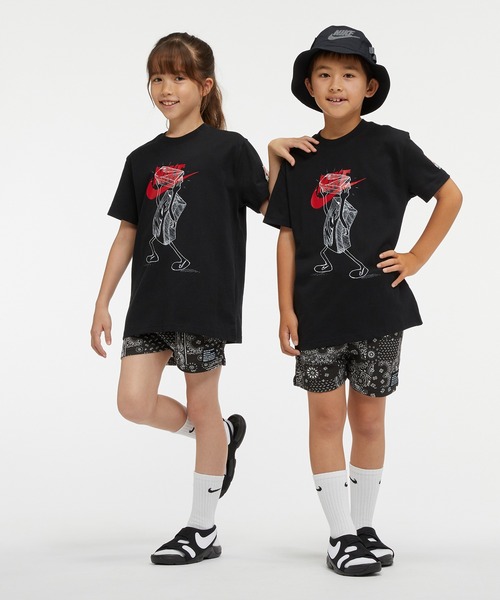 NIKE（ナイキ）の「ナイキ サンレイ アジャスト 6 ジュニアスライド / Nike Sunray Adjust 6 Big Kids' Slides＜23-25cm 展開＞（サンダル・キッズ・ブラック・23/23.5/25/24）」の11枚目の写真