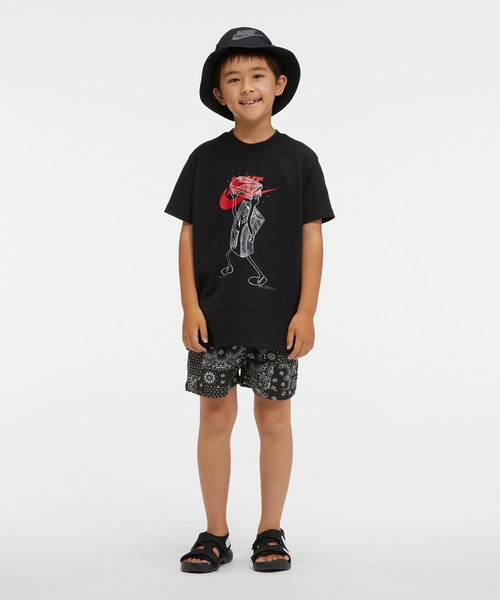 NIKE（ナイキ）の「ナイキ サンレイ アジャスト 6 ジュニアスライド / Nike Sunray Adjust 6 Big Kids' Slides＜23-25cm 展開＞（サンダル・キッズ・ブラック・23/23.5/25/24）」の12枚目の写真