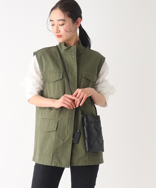 OPAQUE.CLIP（オペークドットクリップ）の「◆≪ヒルナンデス！で紹介≫ メッシュミニショルダーバッグ（ショルダーバッグ・レディース・ピンク系/ブラック/オフホワイト/ダークグリーン・00）」の3枚目の写真