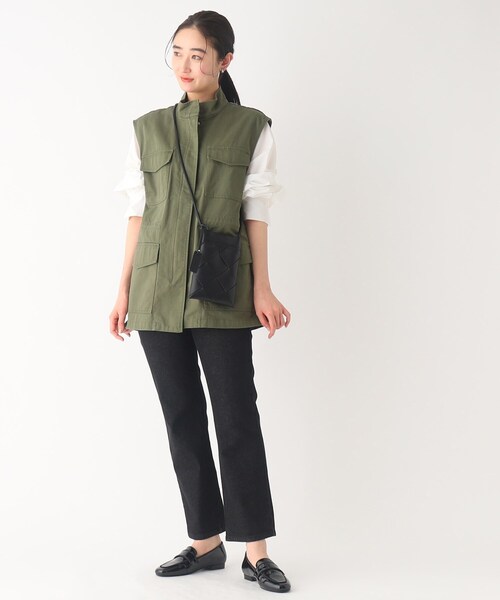 OPAQUE.CLIP（オペークドットクリップ）の「◆≪ヒルナンデス！で紹介≫ メッシュミニショルダーバッグ（ショルダーバッグ・レディース・ピンク系/ブラック/オフホワイト/ダークグリーン・00）」の21枚目の写真