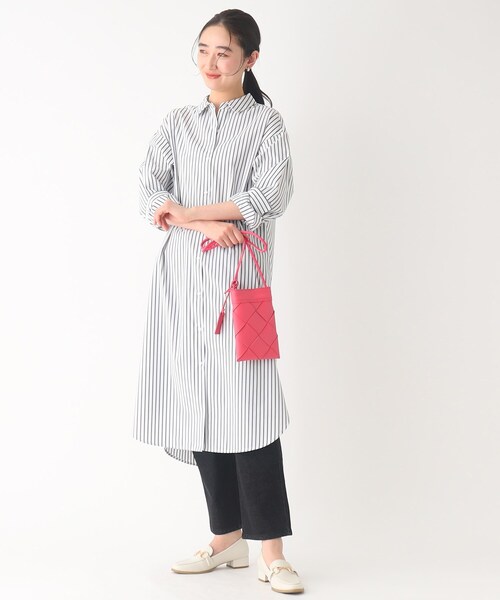 OPAQUE.CLIP（オペークドットクリップ）の「◆≪ヒルナンデス！で紹介≫ メッシュミニショルダーバッグ（ショルダーバッグ・レディース・ピンク系/ブラック/オフホワイト/ダークグリーン・00）」の10枚目の写真