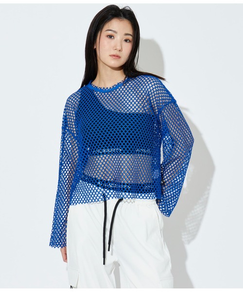 ANLIBERTY ANAP（アンリバティアナップ）の「ANLIBERTYロゴゴムハーフレギンス（レギンス/スパッツ・レディース・ブラック/グレー・S/M）」の11枚目の写真