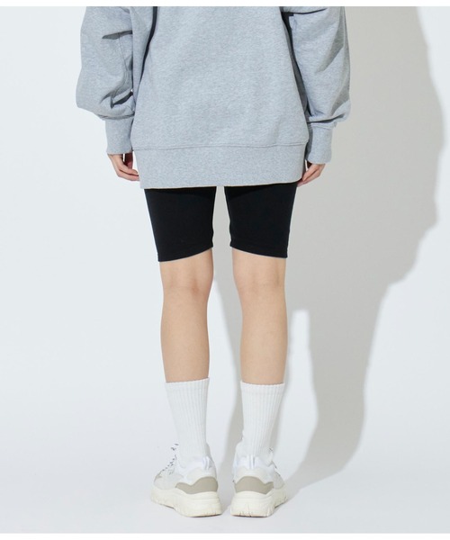 ANLIBERTY ANAP（アンリバティアナップ）の「ANLIBERTYロゴゴムハーフレギンス（レギンス/スパッツ・レディース・ブラック/グレー・S/M）」の19枚目の写真