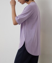 ラウンドヘムTシャツ【サスティナブル】