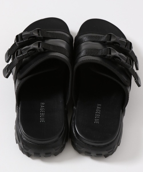 RAGEBLUE（レイジブルー）の「スニーカーソールサンダル（サンダル・メンズ・ブラック/ブラック系その他・MEDIUM/LARGE）」の15枚目の写真