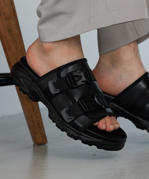 RAGEBLUE（レイジブルー）の「スニーカーソールサンダル（サンダル・メンズ・ブラック/ブラック系その他・MEDIUM/LARGE）」の19枚目の写真