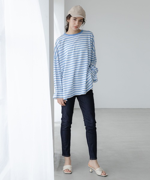 LAKOLE(ラコレ)の「ハイストレッチデニムスキニー / 199284(デニムパンツ・レディース・ライトブルー/ブルー・X-SMALL/SMALL/MEDIUM)」の21枚目の写真