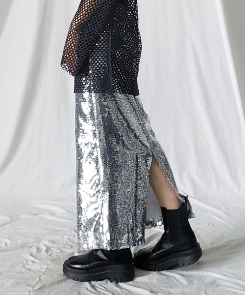 スカート mame00ome ギャザーマーメイドSK|ems excite | RETRO GIRL ONLINE STORE