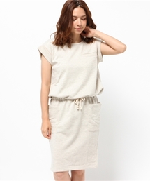 CIAOPANIC | 【Ciaopanic】　裏毛ノースリポケ付きOP(ワンピース)