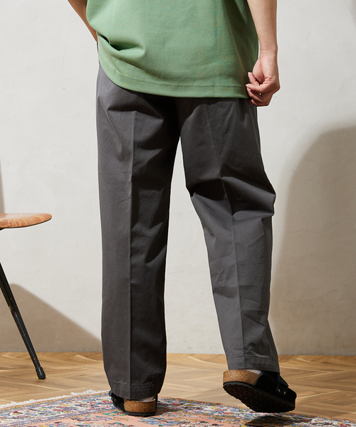 JOURNAL STANDARD relume（ジャーナルスタンダード　レリューム）の「AMERICAN チノスラックス BY SUPIMA USA（チノパンツ・メンズ・ブラックミックス/グリーン系その他/ライトグレー/ベージュ・MEDIUM/LARGE）」の12枚目の写真