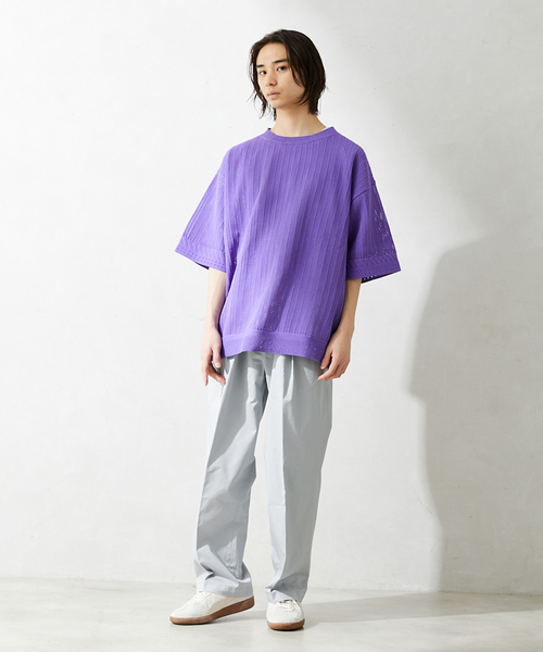 JOURNAL STANDARD relume（ジャーナルスタンダード　レリューム）の「AMERICAN チノスラックス BY SUPIMA USA（チノパンツ・メンズ・ブラックミックス/グリーン系その他/ライトグレー/ベージュ・MEDIUM/LARGE）」の13枚目の写真