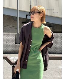 Ungrid | サイドスリットルーズ開襟シャツ(シャツ/ブラウス)