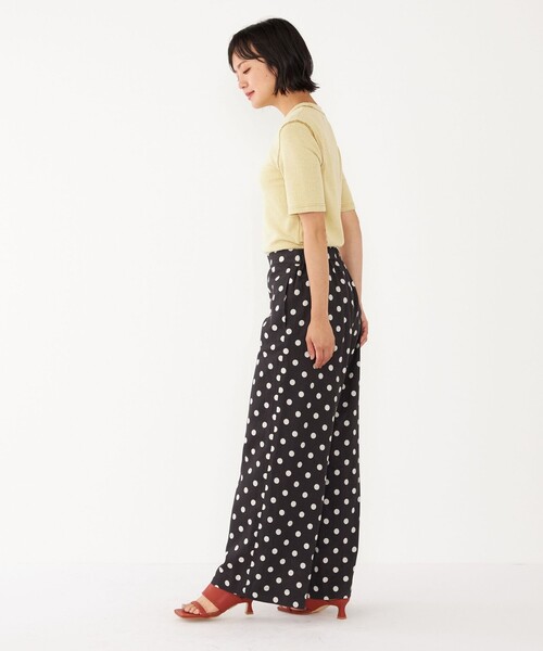 SHIPS Colors(シップス カラーズ)の「SHIPS Colors:〈洗濯機可能〉シアー テレコ ステッチ トップス(Tシャツ/カットソー・レディース・ライトブルー/オフホワイト/イエロー・ONE SIZE)」の18枚目の写真