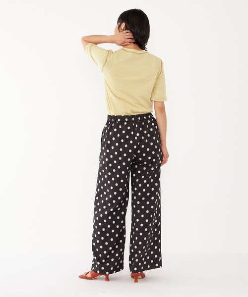 SHIPS Colors(シップス カラーズ)の「SHIPS Colors:〈洗濯機可能〉シアー テレコ ステッチ トップス(Tシャツ/カットソー・レディース・ライトブルー/オフホワイト/イエロー・ONE SIZE)」の17枚目の写真