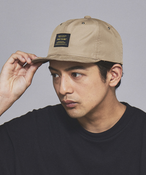RIVER UP（リバーアップ）の「＜BASIQUENTI＞POST TO BE タグ ユニセックス ベースボール キャップ（キャップ・メンズ・グレー/ブルー/ワイン/その他/ブラック/ネイビー/ベージュ/モスグリーン・フリー）」の4枚目の写真