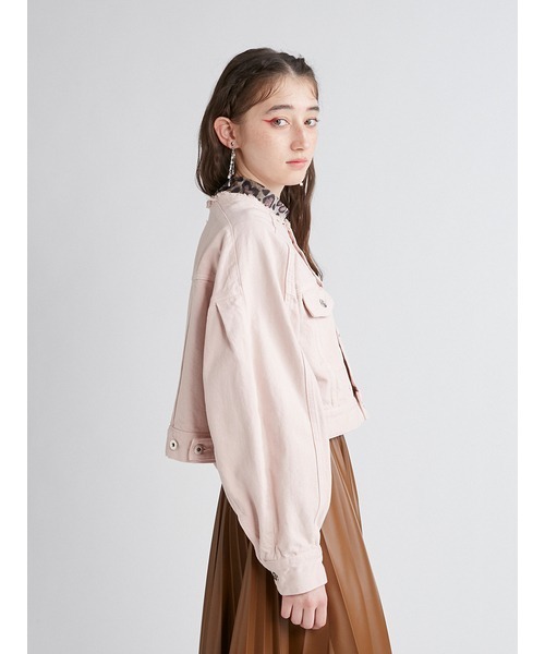 FURFUR（ファーファー）の「ノーカラーデニムジャケット（デニム