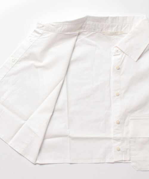 CPCM（シーピーシーエム）の「デザインポケットショートベスト（ベスト・レディース・ブラック/オフホワイト・FREE）」の4枚目の写真