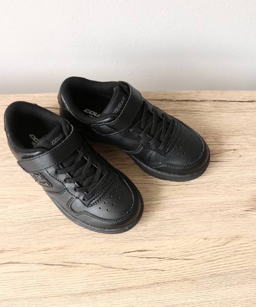 ASAHI SHOES(アサヒシューズ)の「【終了】COUGAR スニーカー(クーガー J002)(スニーカー・キッズ・ブラック×ブラック/ホワイト×ピンク/ホワイト×ブラック/ホワイト×ホワイト・19.0cm/21.5cm/22.0cm/23.5cm/24.0cm/26.0cm/24.5cm/25.5cm/21.0cm/23.0cm/20.0cm/22.5cm/25.0cm)」の17枚目の写真
