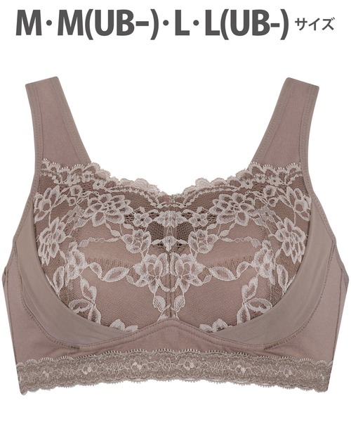 WACOAL(ワコール)の「「ナイトアップブラ」 動画クリエイター nanakoななこさんコラボカラー登場(ナイトブラ・レディース・ブルー/エメラルド/ブラック/オレンジ/ベージュ/ダークブラウン/スモークピンク/レッド/サーモンピンク/グレー/ピンク/サックスブルー・M/M(UB-)/L/L(UB-))」の4枚目の写真