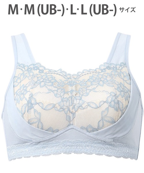 WACOAL(ワコール)の「「ナイトアップブラ」 動画クリエイター nanakoななこさんコラボカラー登場(ナイトブラ・レディース・ブルー/エメラルド/ブラック/オレンジ/ベージュ/ダークブラウン/スモークピンク/レッド/サーモンピンク/グレー/ピンク/サックスブルー・M/M(UB-)/L/L(UB-))」の7枚目の写真