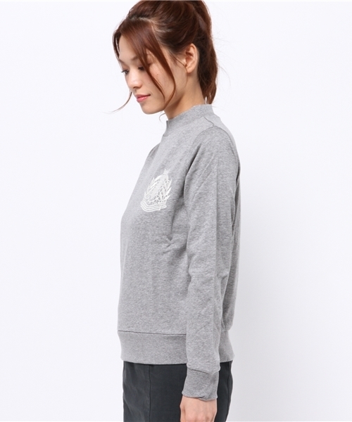 OUTLET(アウトレット)の「【CIAOPANIC TYPY】エンブレム刺繍ハイネックプルオーバー(Tシャツ/カットソー・レディース・グレー/オフホワイト/ネイビー・FREE)」の7枚目の写真