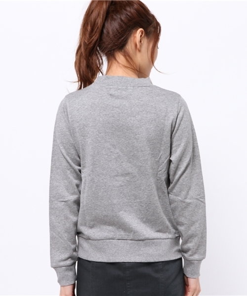 OUTLET(アウトレット)の「【CIAOPANIC TYPY】エンブレム刺繍ハイネックプルオーバー(Tシャツ/カットソー・レディース・グレー/オフホワイト/ネイビー・FREE)」の8枚目の写真