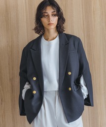 A part by | ツィードスリットWジャケット(テーラードジャケット)