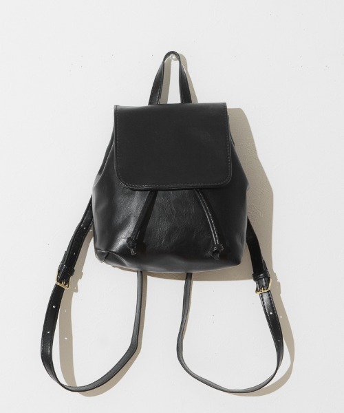 flower(フラワー)の「プチバックパック(バックパック/リュック・レディース・ブラック・FREE)」の8枚目の写真