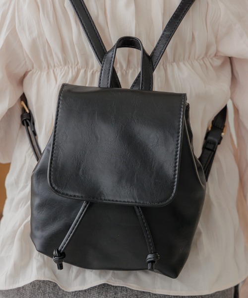 flower(フラワー)の「プチバックパック(バックパック/リュック・レディース・ブラック・FREE)」の3枚目の写真