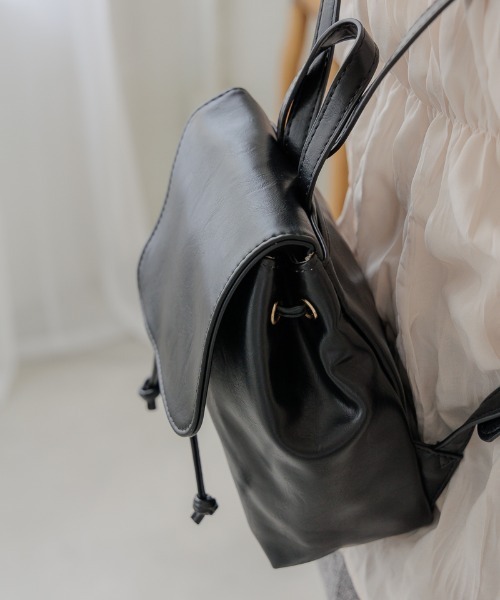 flower(フラワー)の「プチバックパック(バックパック/リュック・レディース・ブラック・FREE)」の4枚目の写真