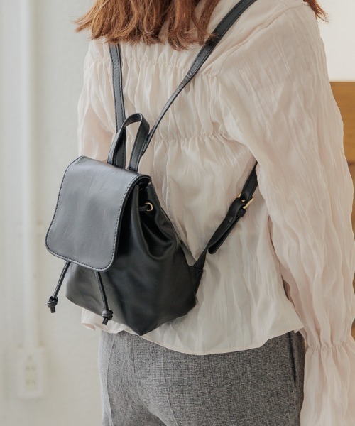 flower(フラワー)の「プチバックパック(バックパック/リュック・レディース・ブラック・FREE)」の18枚目の写真