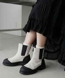 forksy.（フォルクシー）の「【forksy.】タンクソールサイドゴアブーツ（ブーツ）」