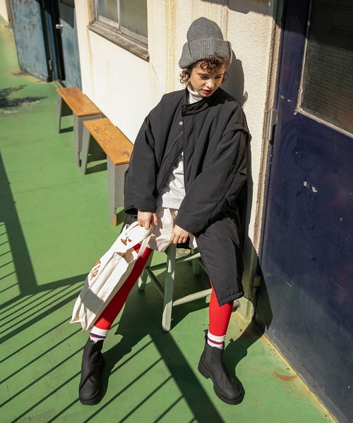 forksy.（フォルクシー）の「【forksy.】タンクソールサイドゴアブーツ（ブーツ・レディース・カーキ/ブラウン/ブラック/アイボリー・L/M/LL/S）」の6枚目の写真