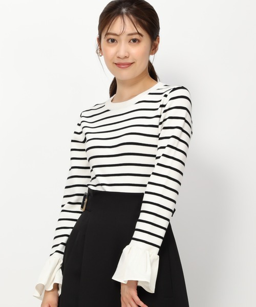 セール】□2023秋冬新作□ベルスリーブプルオーバー/MM338304（ニット