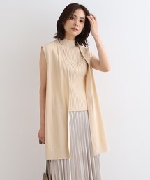 【SETUP可能/トレンド感◎】ジレニットカーディガン