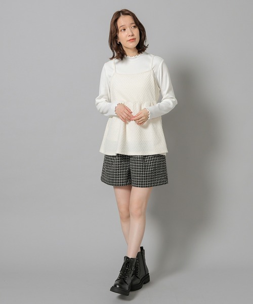 Honeysトップスまとめ売り Honeys トップス カットソー クルーネック ストレッチ ジャ