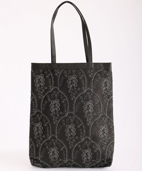 エンブロイダリーサブバッグ 結婚式 同窓会 オケージョン 二次会（トートバッグ）｜PourVous（プールヴー）