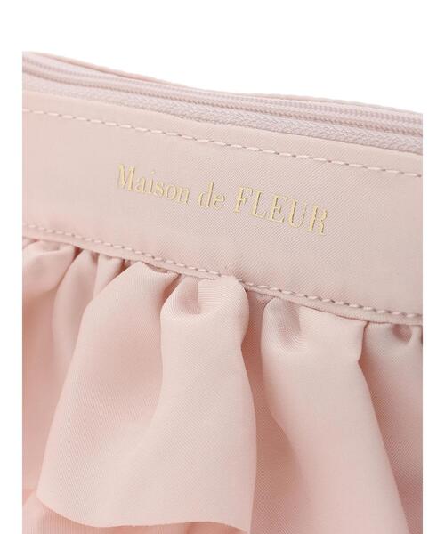 Maison de FLEUR（メゾンドフルール）の「フリルポーチ（ポーチ）」 - WEAR