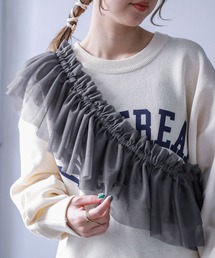 osharewalker | 【廃盤】【ZOZO限定】『マルチwayチュール付けフリル』(付け襟)